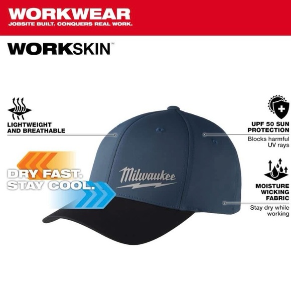 Milwaukee Blue and Black Cap - Picture 3 of 9